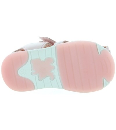 Narrow feet baby girls sandals closed toes 