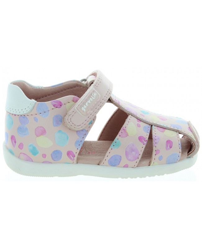 Baby pink sandals by Garvalin 