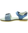 Fashion blue sandals for a girl straight from Spain