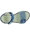Fashion blue sandals for a girl straight from Spain
