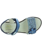 Fashion blue sandals for a girl straight from Spain