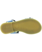 Fashion blue sandals for a girl straight from Spain