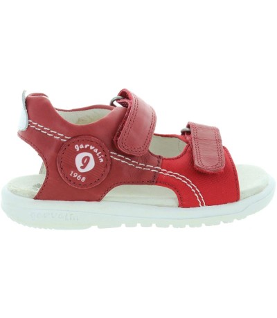 Made in Spain red Garvalin boys supportive sandals