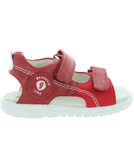 Made in Spain red Garvalin boys supportive sandals