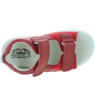 Boys red sandals from Spain 