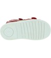 Made in Spain red Garvalin boys supportive sandals