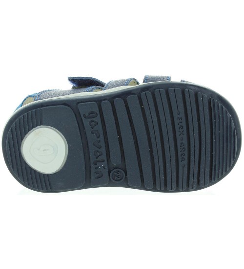 Blue baby sandals woyj closed toe