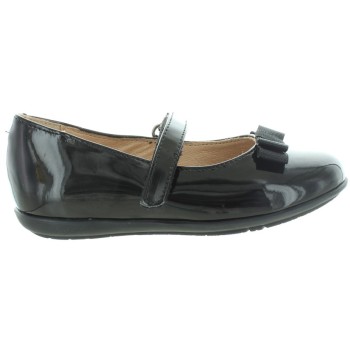 Shoes for girl in black leather from Garvalin 