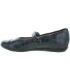 Dressy or school shoes for a girl in navy leather