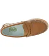 Soft boys loafers good support in brown leather 