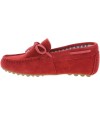 Cool red boat shoes for child