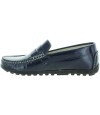 Navy uniform school shoes for girls and boys