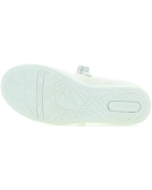 Slim feet girls silver shoes from Spain