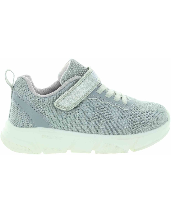 Silver sneakers for girls from Europe