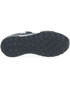 Navy sneakers for boys with fallen foot arches 