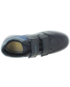 Blue Geox sneakers for boys with velcro closure