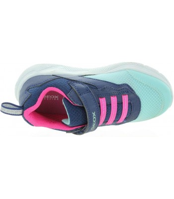 Sneakers for a girl made with mash material