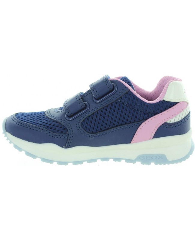 Navy sneakers for girls with ankle support