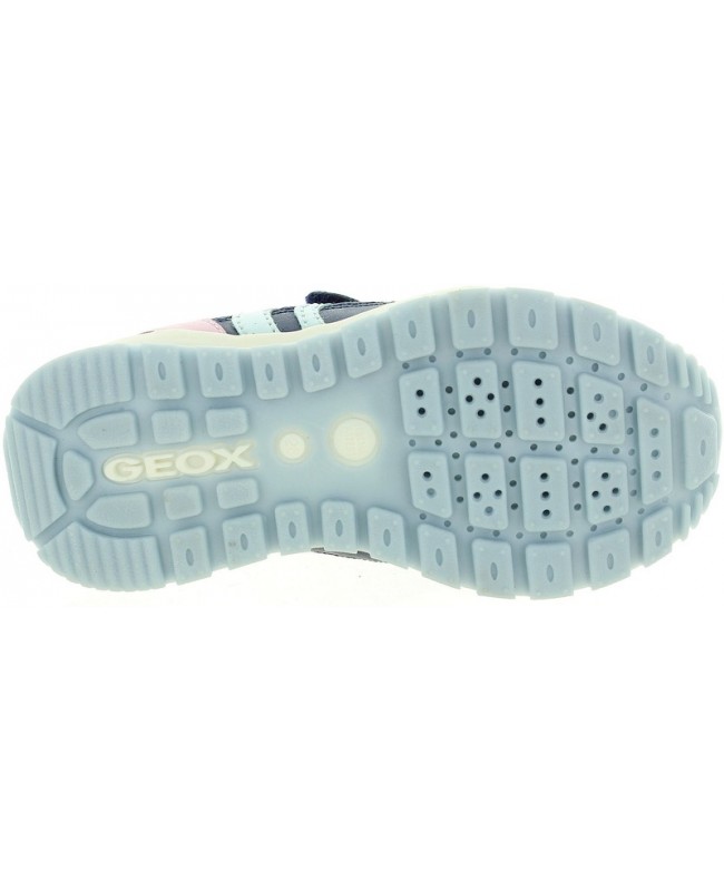 Navy sneakers for girls with ankle support