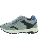 Gray sneakers for boy with good flexible soles