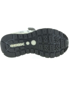Gray sneakers for boy with good flexible soles