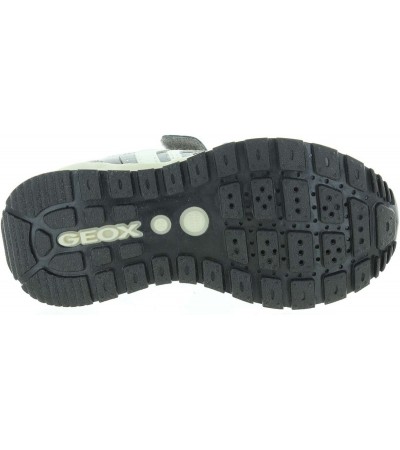 Gray sneakers for boy with good ankle support 
