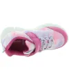 Purple leather/mash material sneakers for girls