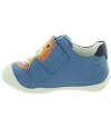 Baby blue ankle sneakers for new walker