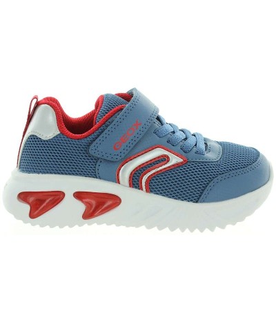 Low muscle support boys ankle high top sneakers