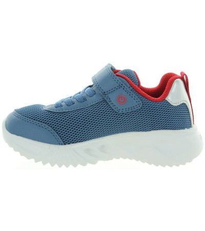 Boys ankle support sneakers with low muscle tone