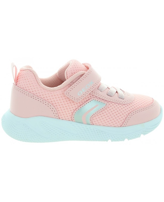 Sneakers with antisweat soles in pink leather 