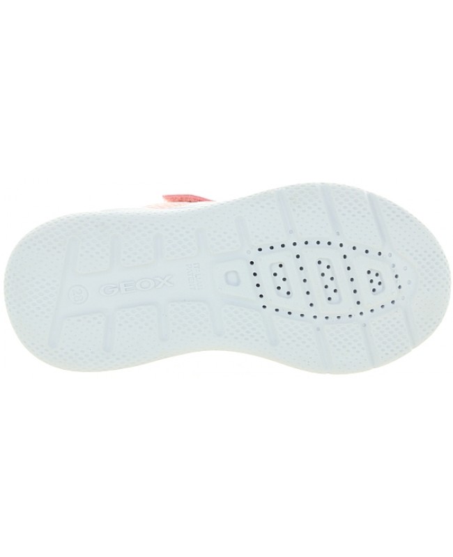 Sneakers with antisweat soles in pink leather 