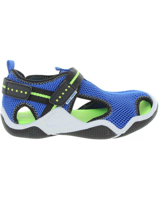 Water sandals for boy in blue and lime color