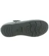 Classic black leather shoes for girls 
