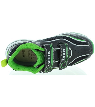 Sneakers for boys by Geox in green