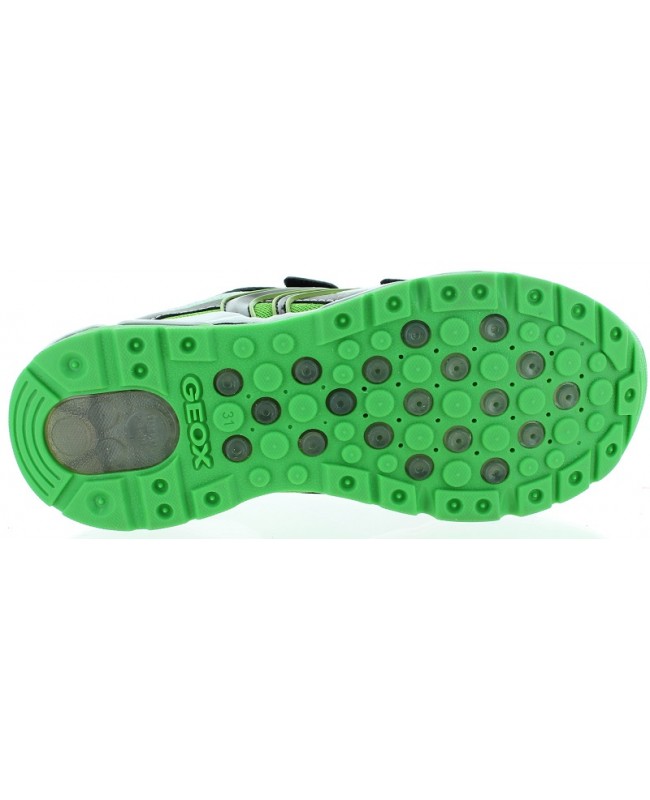 Sneakers for boys by Geox in green