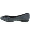 Soft leather European ballerinafor wide feet