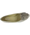 Gray flats for females with narrower feet 