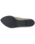 Gray flats for females with narrower feet 