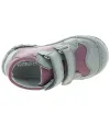 Special purple shoes for child with foot problems