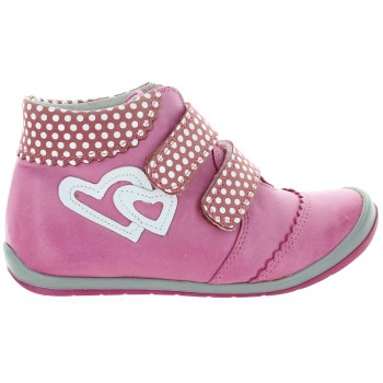 Child with support natural step pink boots