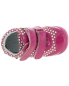 Baby girls pink high tops for new walkers