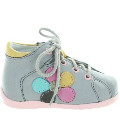 Standing walking baby leather shoes 