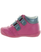 Pink boots for girls with ankles turn inwards 