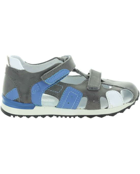 Overpronation closed toe sandals for boys with best heel support