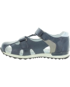 Closed toe ortho boys sandals reinforced heel