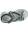 Leather closed heel high sandals for boys