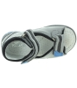 Leather closed heel high sandals for boys