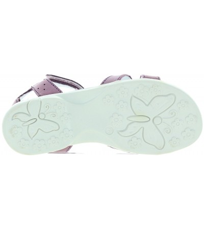 Slim sole sandals with arches