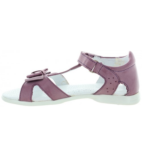 Sandals with high closed back for girls 